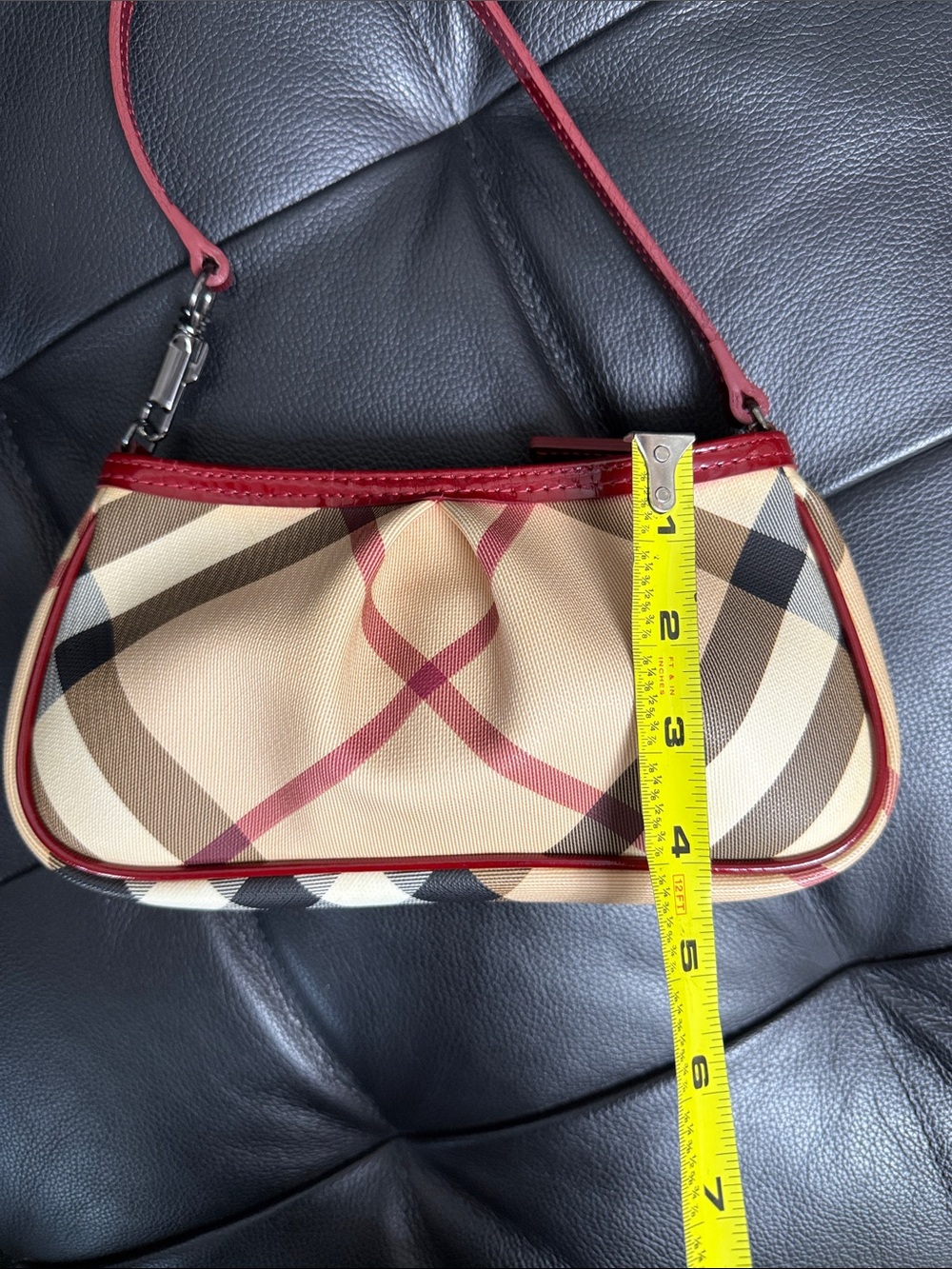Burberry Plaid Shoulder Bag - Picture 3 of 15